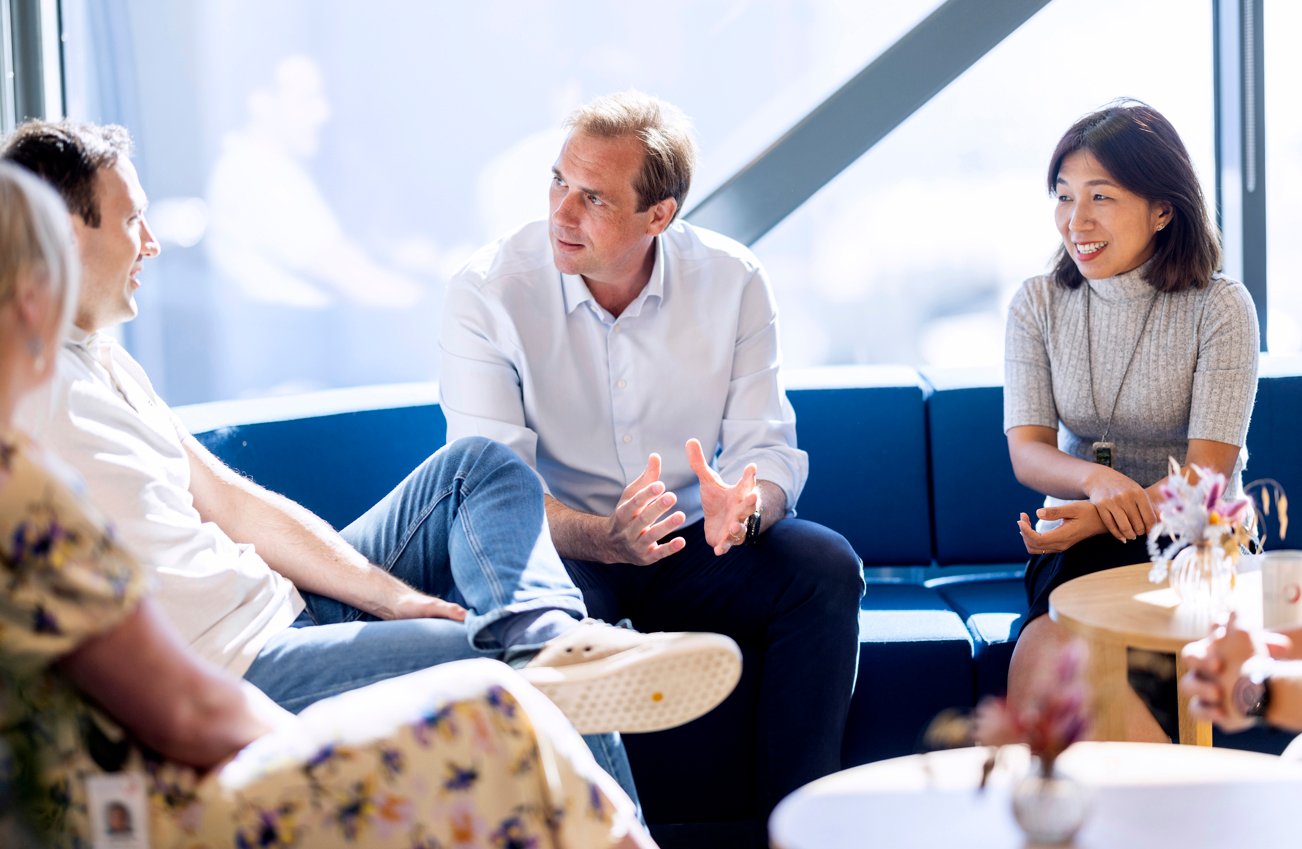 Bastiaan van Tilburg, Jorge Diaz and Nguyen Thi Thuy Van