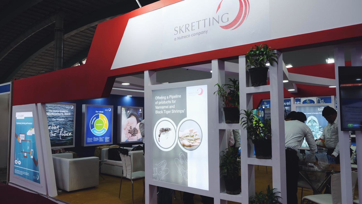 Skretting stand at AquaCulture Expo